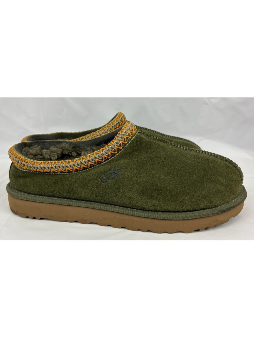UGG Tasman Slide On Burnt Olive Size 12 Slippers S/N 5955